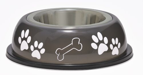 Loving Pets Dolce Dish Dog Bowl, Small, 1 Pint, Espresso