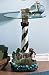 Beautiful Nautical Lighthouse Pedestal Type Table With Glass Top