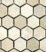 Crema Marfil SAMPLE Mosaic Hexagon Honed