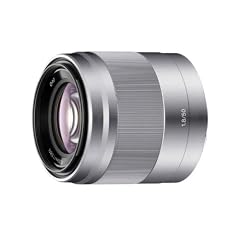 Sony SEL50F18 E-Mount Portrait-Objektiv 50mm /F 1,8, bildstabilisiert silber