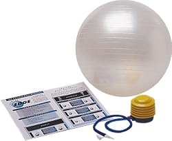 Stamina Crystal Edge 65cm Ball with Pump