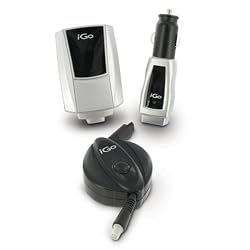 iGo EverywhereUniversal Wall (AC) and Auto (DC) Charger with Retractable Cable (Charger Only, Tips Not Included)