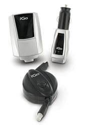 iGo EverywhereUniversal Wall (AC) and Auto (DC) Charger with Retractable Cable (Charger Only, Tips Not Included)
