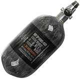 Smart Parts Micro Max Flow SIS - 5 Year Hydro N2 Tank - 68ci 4500psi - Black