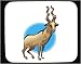 Decorated Mouse Pad with forecast, markhor, astrology, goat, sign, horoscope, sheep, animal, chinese