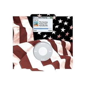 Click here to buy Slick Skin for iPod Nano- US Flag by Allsop.
