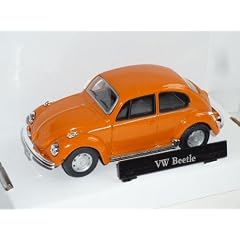 VW VOLKSWAGEN K�FER COUPE ORANGE 1/43 CARARAMA MODELL AUTO MODELLAUTO