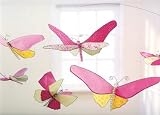 Lambs & Ivy Bright Butterfly Ceiling Sculpter