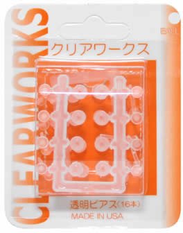 クリアワークス(使い捨てピアス) フルムーン フルムーン