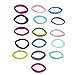 Girl Colorful Elastic Rubber Hair Braid Ties Ponytail Holder 16 Pcs