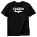 T-Shirt Black  Johnstown City - Map State  Pennsylvania Usa City
