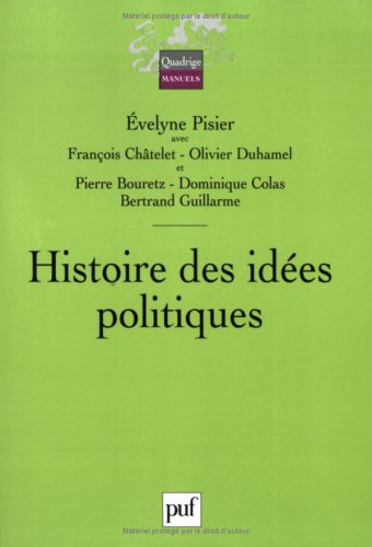 Histoire des id�es politiques