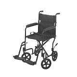 Cosco Ability Care Aluminum Transfer Chair, 19 Inch, Black