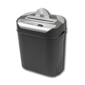 QuikFinish ShredderShark SH8CDCC 8-Sheet Random Cross Cut Shredder