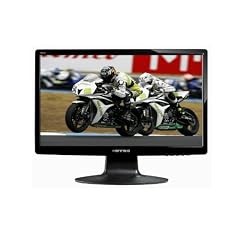 HannsG HH192DPB 19 Zoll widescreen TFT Monitor (VGA,DVI, Kontrastverh�ltnis 1000:1, Reaktionszeit 5ms) schwarz