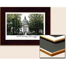 Collegiate- US Naval Academy Laminated Lithograph