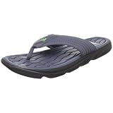 adidas Men's Raggmo Thong UF+ Slide Sandal,Black/Deepest Space/Intense Green,9 M US
