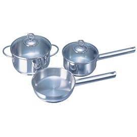 Henckels ミラノ ミニ クックウェア鍋 3pcsセット