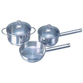 【クリックで詳細表示】Henckels ミラノミニクックウェア 3pcsセット 40309-003