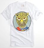 Rvca Leopard Head Tee - White X Sml