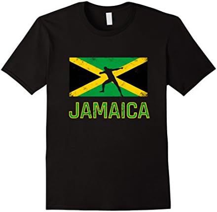 Men's Jamaica Legend Celebration Shirt Small Black