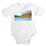  : Onesie with shoreline, impressionistic, trees