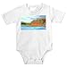 Search : Onesie with shoreline, impressionistic, trees
