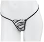 California Exotics Wild Exotics Collection Vibrating Panty, Wireless, Zebra, 1 panty