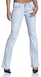 Hydraulic Junior's Premium Crosshatch Denim Destructed Five Pocket Jean