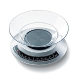 Beurer - Balance de cuisine, argent KS 05