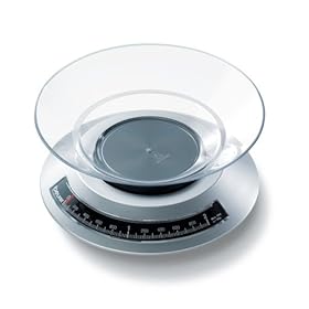 Beurer KS 05 Bilancia meccanica da cucina, colore: Argento Beurer KS 05 Bilancia meccanica da cucina, colore: Argento