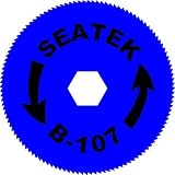 Seatek B-107 Blades for Roto-Split and Roto-Flex to Cut Aluminum Casing (Package of Two)