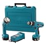 Makita 6237DWDLE 14.4V 3/8-Inch MFORCE Cordless Drill & Flashlight Kit with Exclusive Shift Lock Drive System