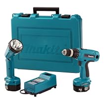 Makita 6237DWDLE 14.4V 3/8-Inch MFORCE Cordless Drill & Flashlight Kit with Exclusive Shift Lock Drive System