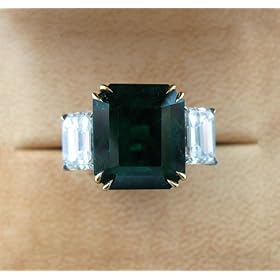 Buy Cartier Emerald and Diamond Ring by Cartier