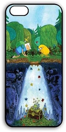 Adventure Time Theme Charming Protector Slim Case for iPhone 7 PLUS(5.5 Inch Screen) - Customized Eco iPhone 7 PLUS(5.5 Inch Screen) Case Special Gift for Teen Girls