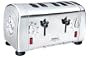 VillaWare 5555-08 Mickey's 4-Slice Classic Toaster, Stainless Steel