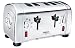 VillaWare 5555-08 Mickey's 4-Slice Classic Toaster, Stainless Steel