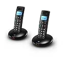 BT Graphite 2100 Twin DECT Digital Cordless Phone - Black