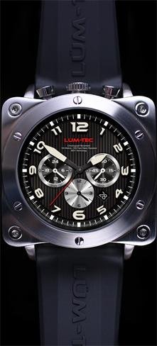Lum-Tec Bull45 A10 Luminous Chronograph Watch Lum-Tec Bull45 A10 Luminous Chronograph Watch
