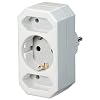 Brennenstuhl 1508050  Adapterstecker Euro 2 + Schutzkontakt 1