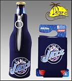 SET OF 2 UTAH JAZZ CAN & BOTTLE KOOZIE COOLER