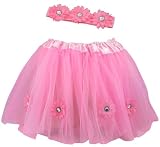 Daisy Fairy Princess Tutu & Headband Set (More Colors...) Select Color: pink