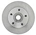 ACDelco Silver 18A807A (19287214) Non-Coated Front Disc Brake Rotor and Hub Assembly