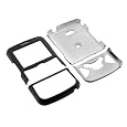 GTMax Black Rubberized Hard Cover Case for Verizon PCD Razzle TXT8030