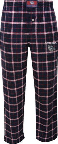 Buy Gonzaga Bulldogs Gridiron Flannel Pants