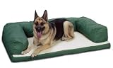 Bolstered Orthopedic Sofa Bed Fleece/Fabric