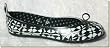 Jeffrey Campbell - Women's "Rainbow" Black and White Ballet Flats