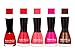 Fashion Bar Nail Polish in Red ,Pink,Light Pink,Mazanta ,Dark Chaclaty Brown Shades RS.279.00