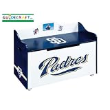 San Diego Padres Mlb Wooden Toy Chest by Guidecraft